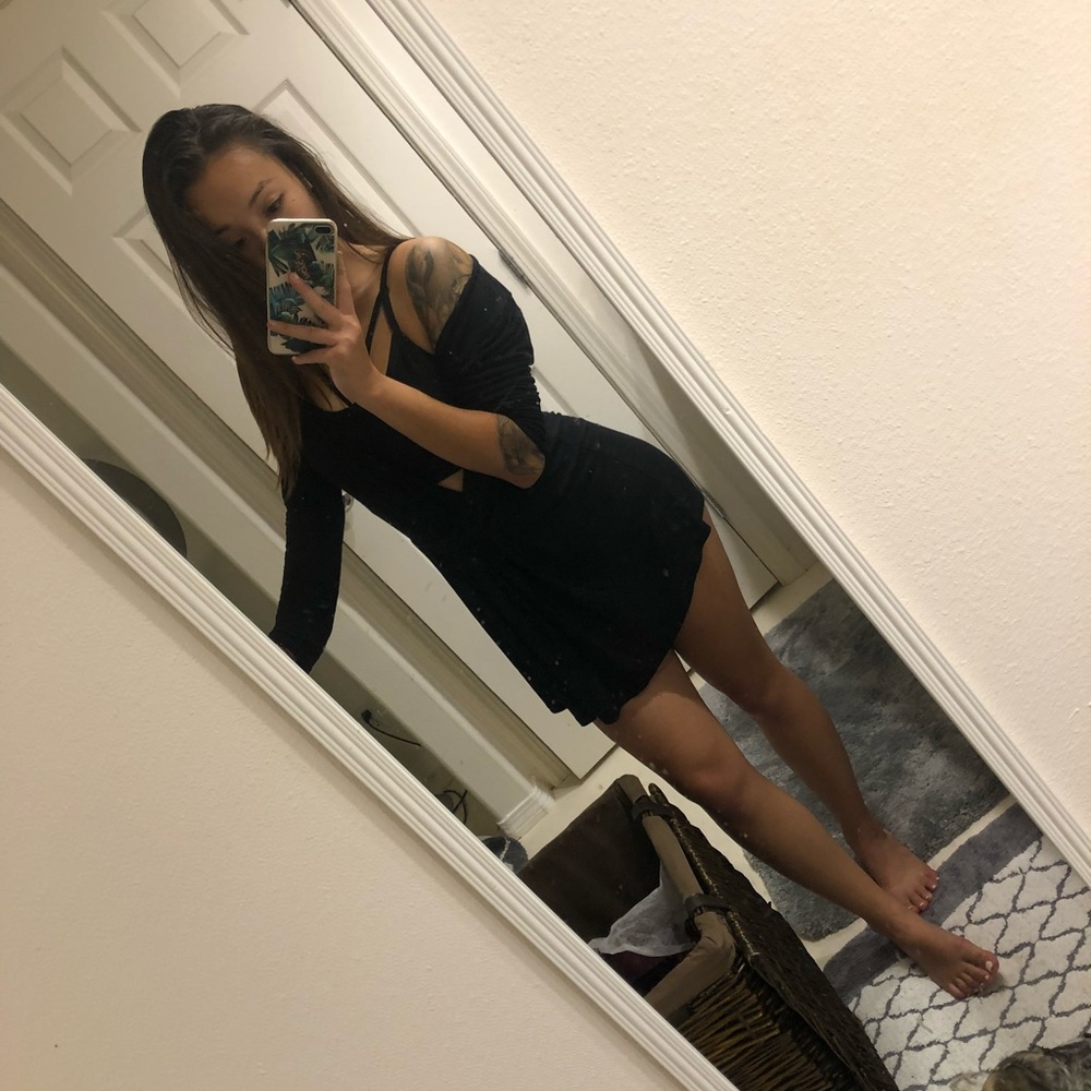 Sexy Black Romper 🌹